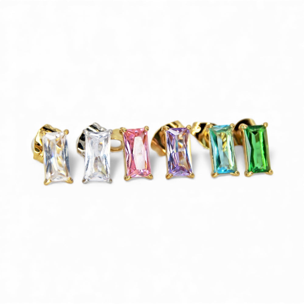 Orecchini Crystal Baguette
