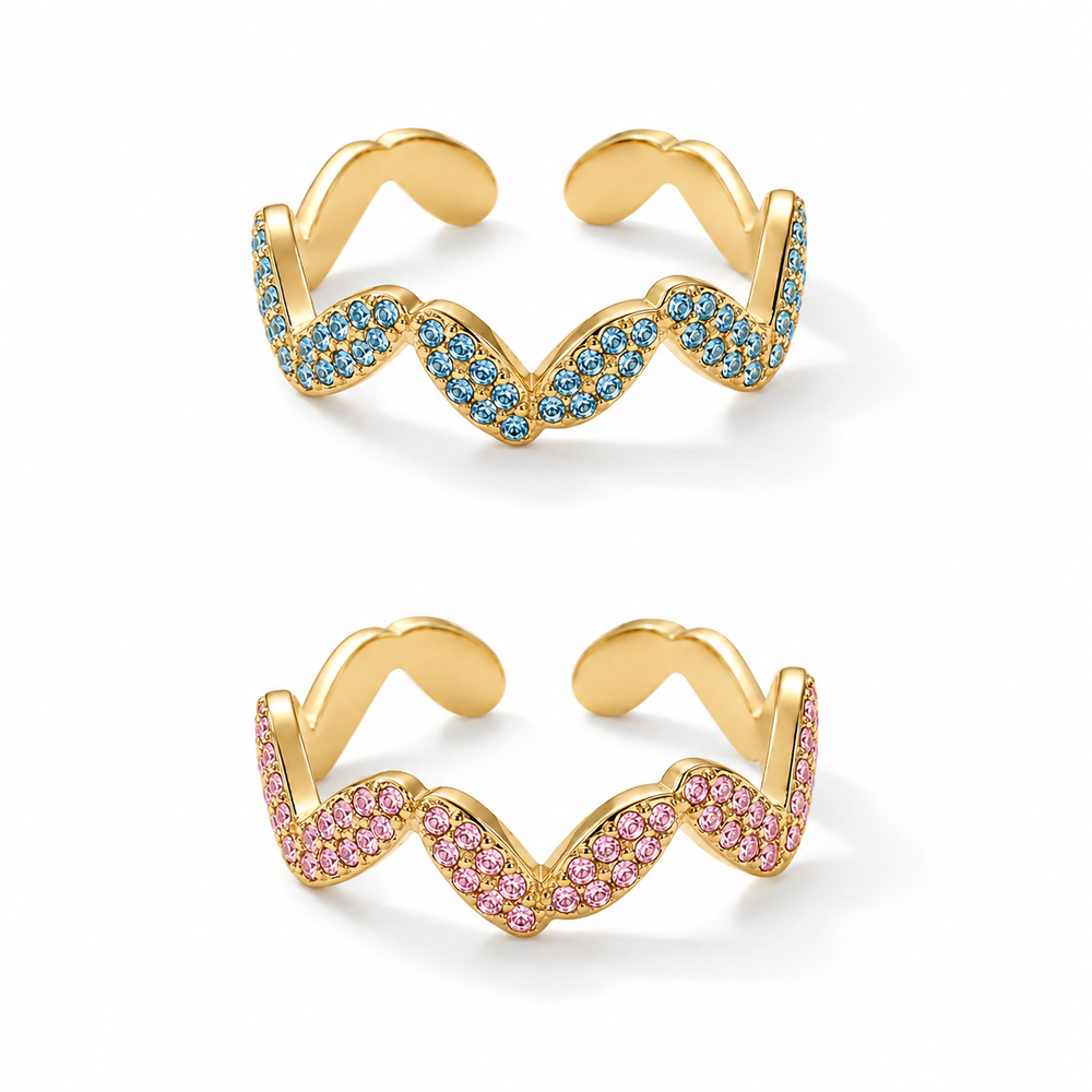 Anello Onda Raimbow