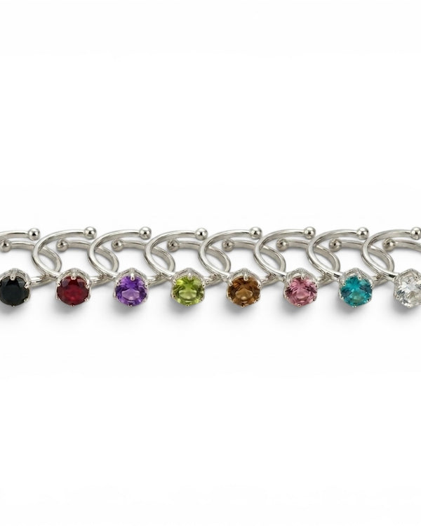Anello Solitario Raimbow
