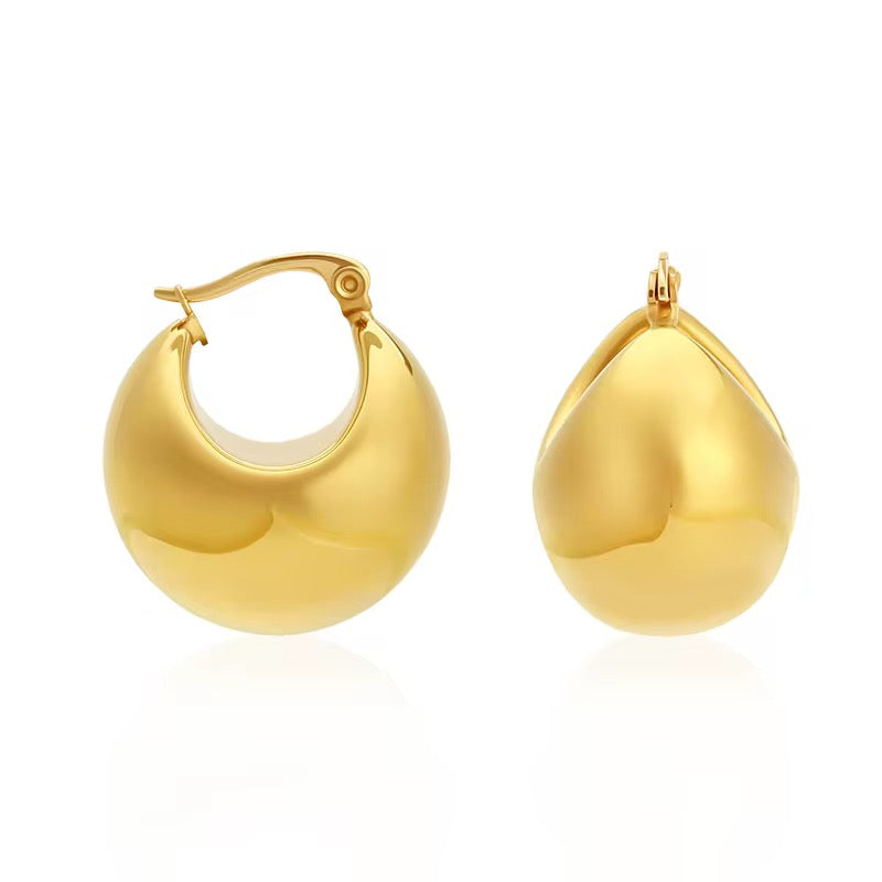 Crescent moon earrings