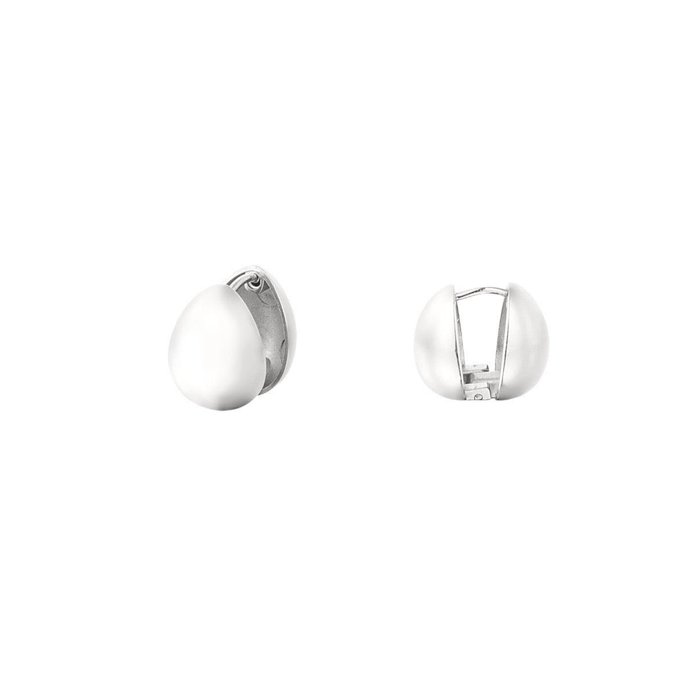 Button Drop Earrings