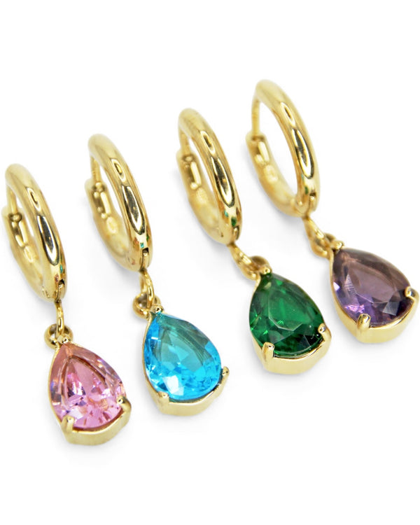 Orecchini Crystal Drop