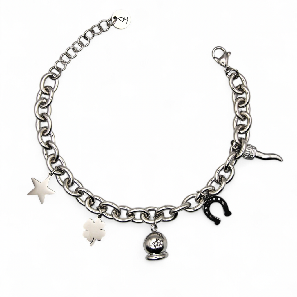 Lucky Star Bell Bracelet