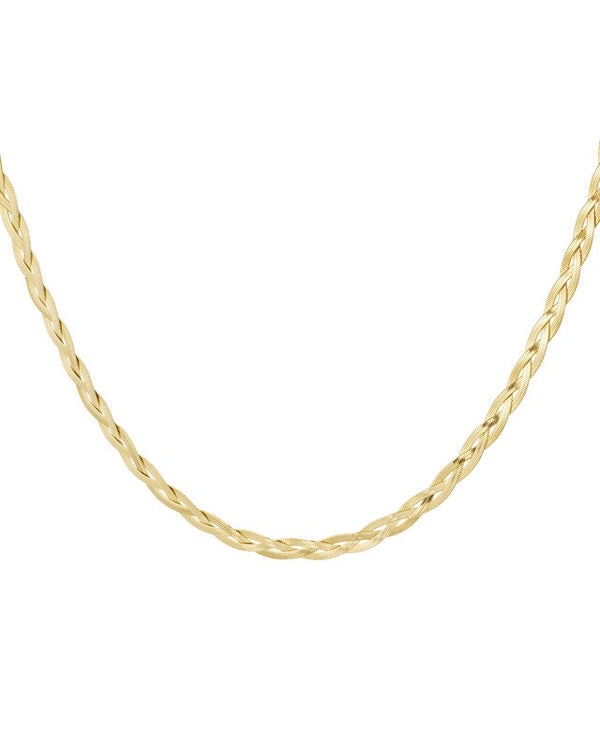 Snake Braided Necklace