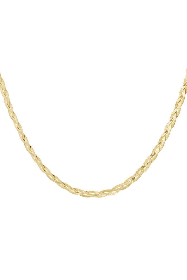 Snake Braided Necklace