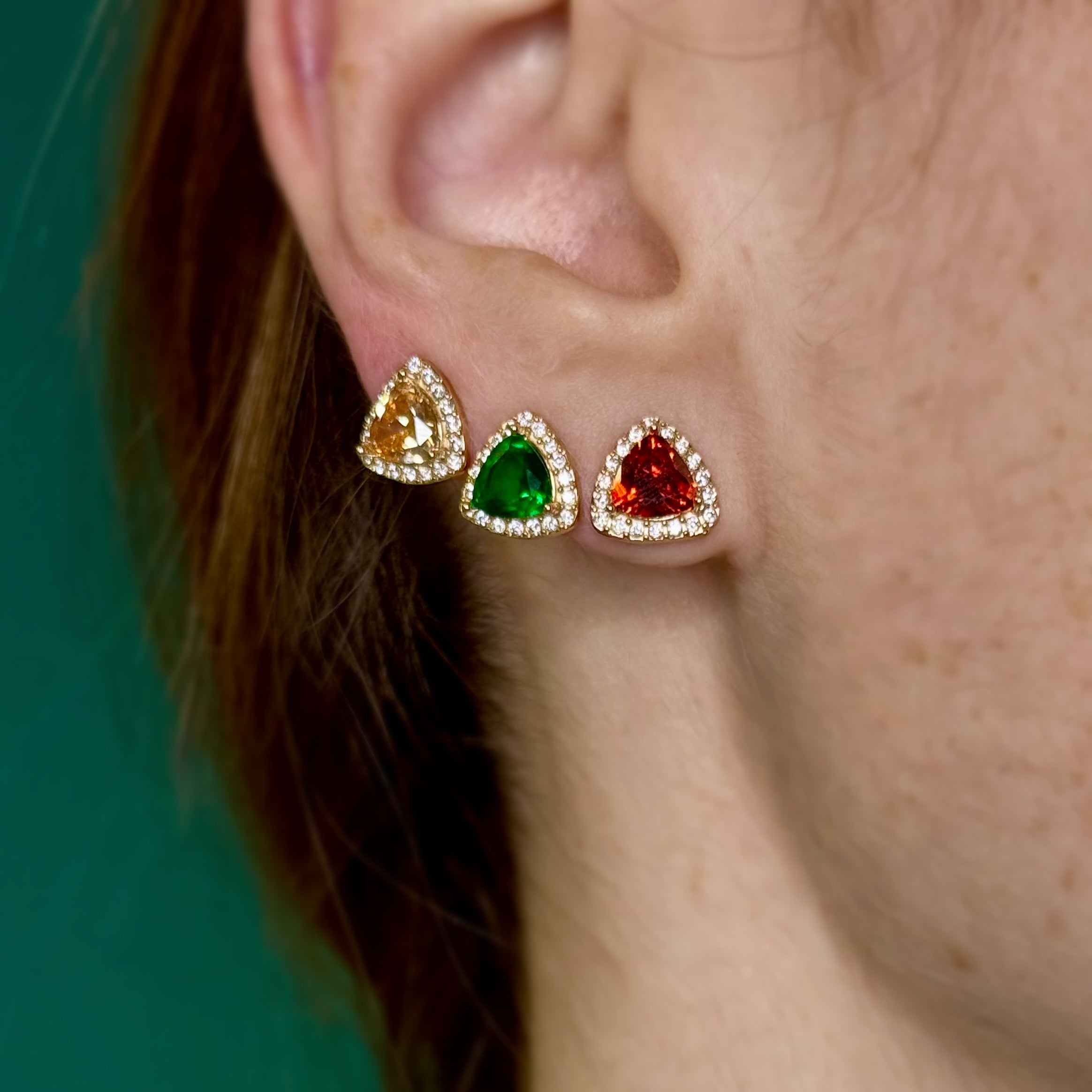 Orecchini TriCristalia