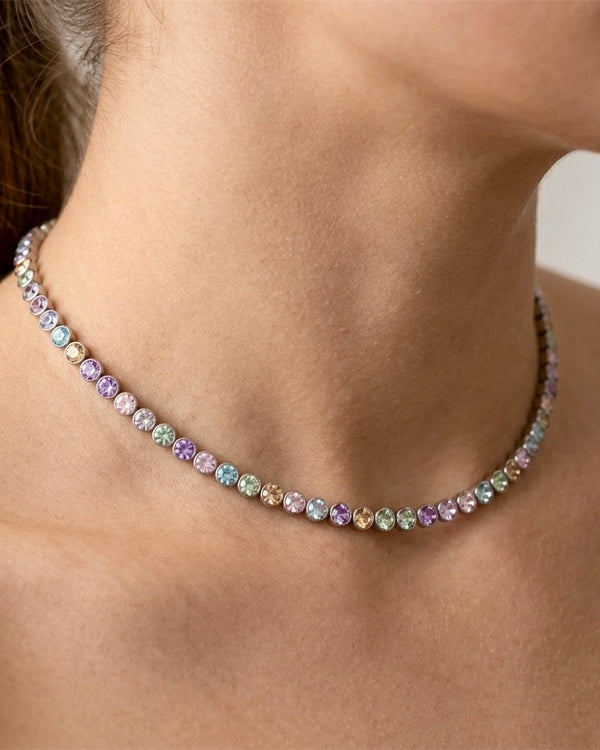Collana Small Cristalia Pastel