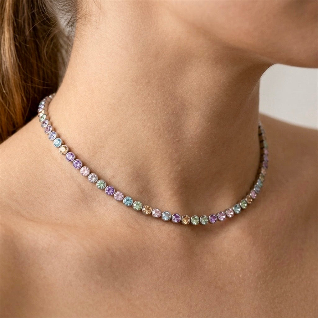 Collana Small Cristalia Pastel