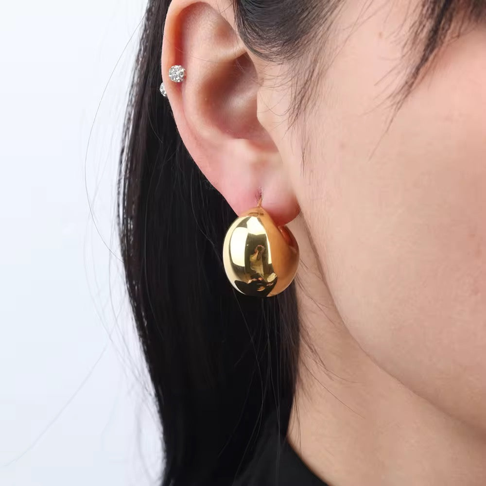 Crescent moon earrings