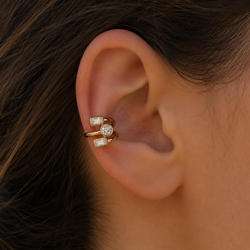 Ear Cuff Orbit Trilogy