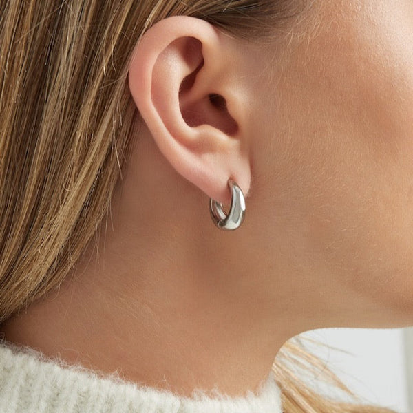 Orecchini Midi Essential Hoops