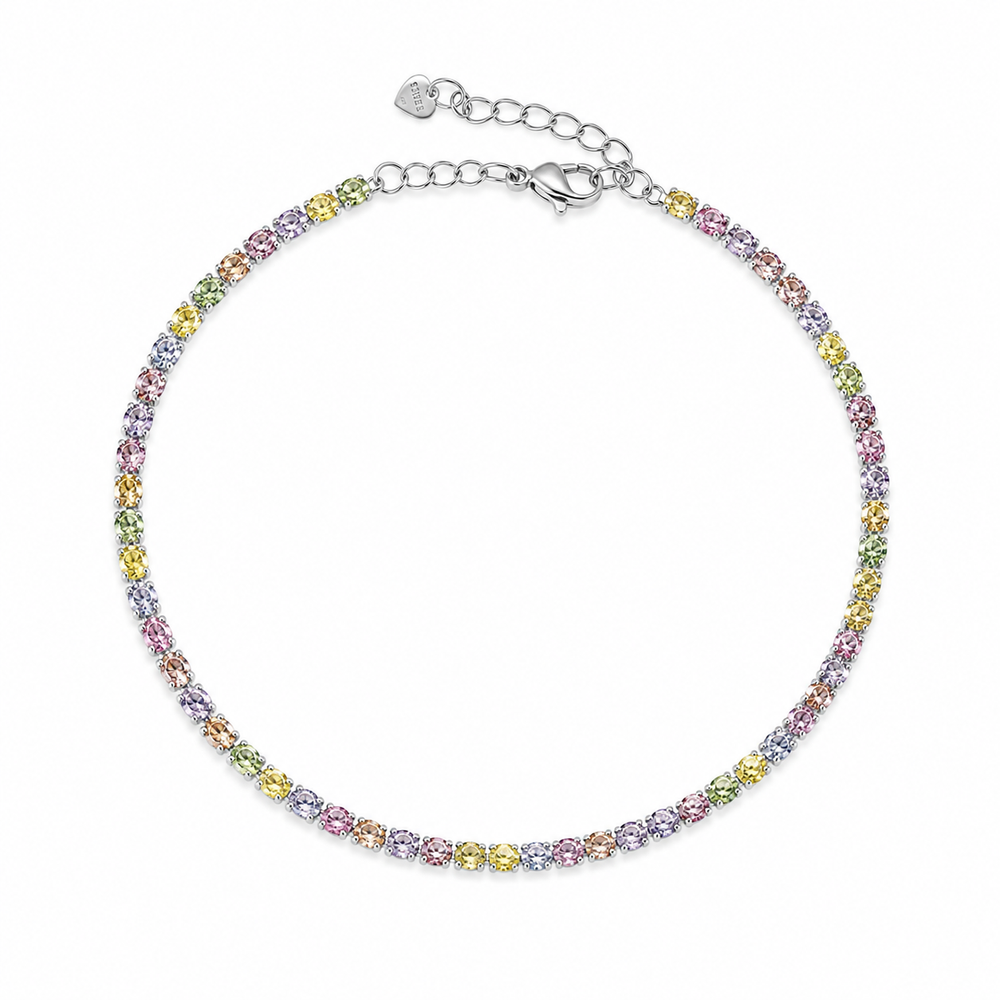 Cavigliera Tennis Pastel