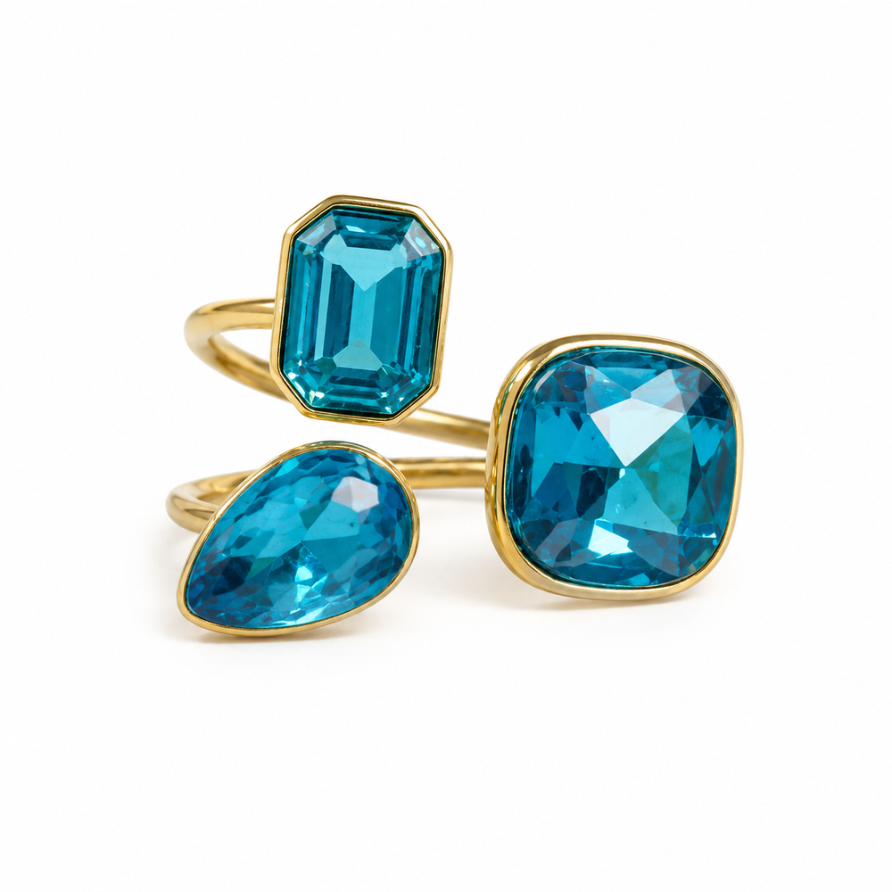 Anello Cromo Prism
