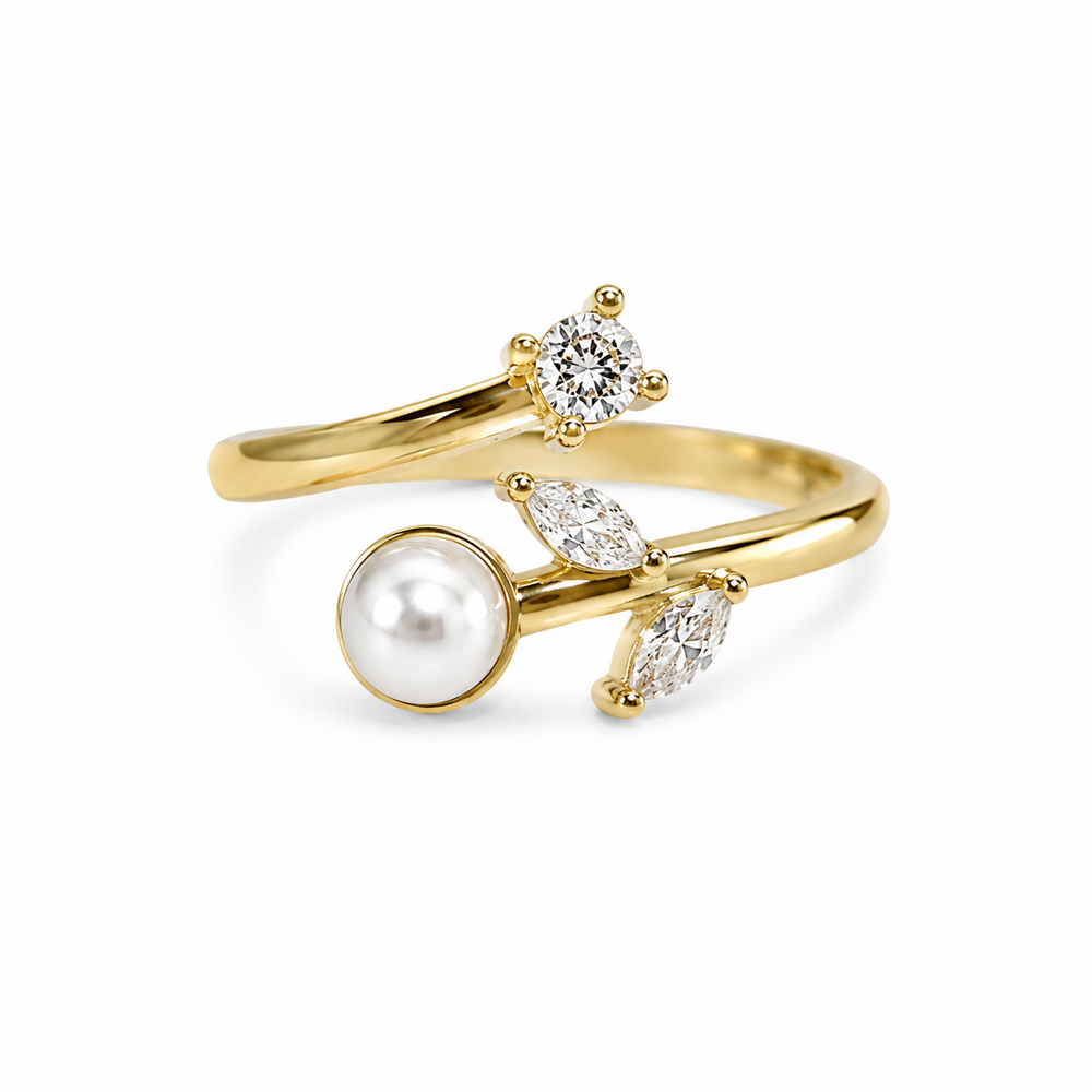 Anello Tulip Pearl