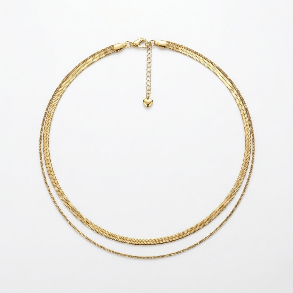 Collana Double Snake
