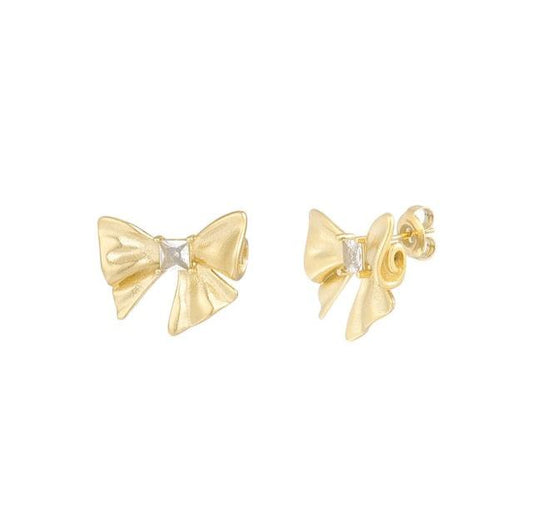 Orecchini Bow Sparkle