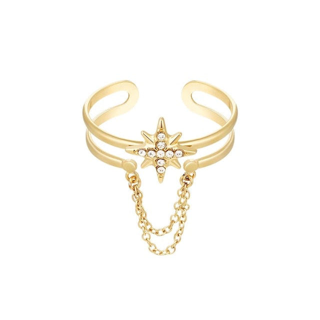 Star Chain Ring
