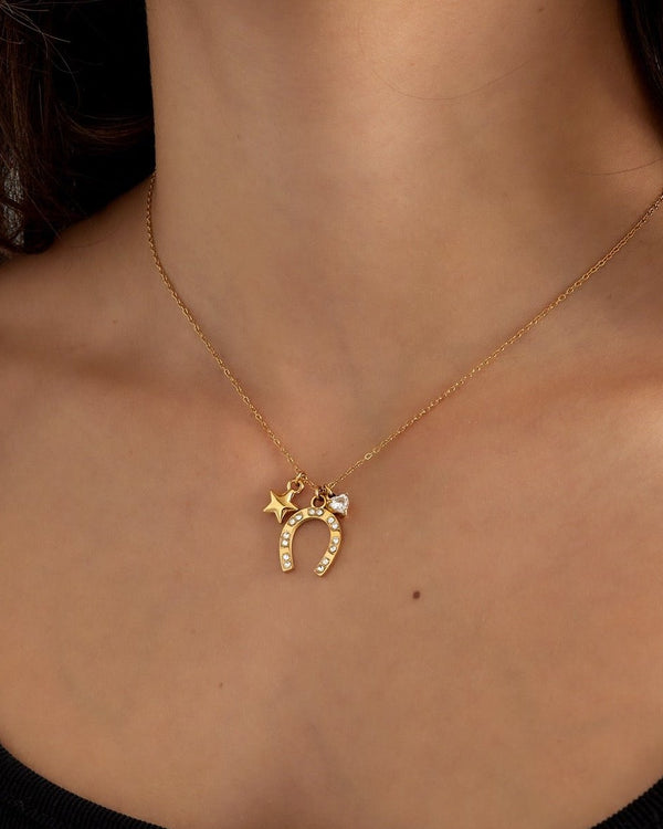 Lucky Horseshoe Necklace