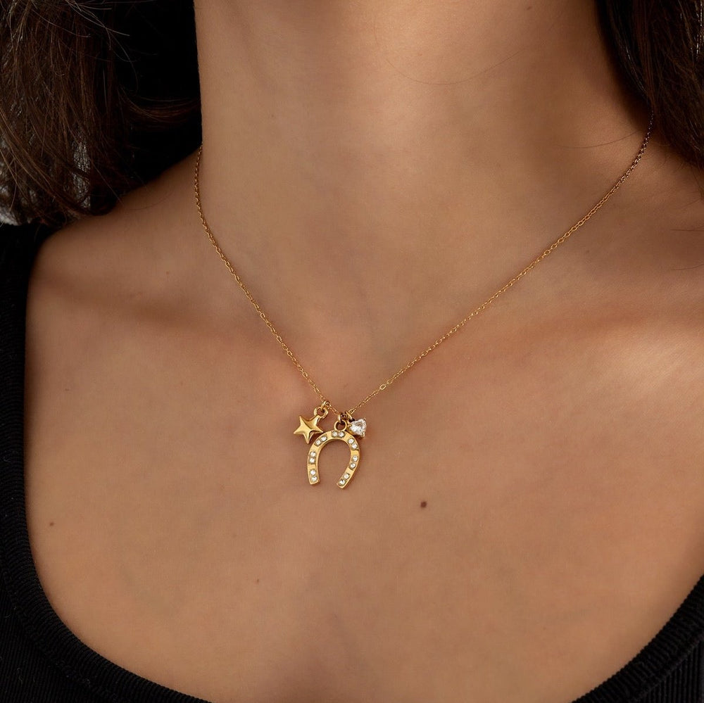 Lucky Horseshoe Necklace