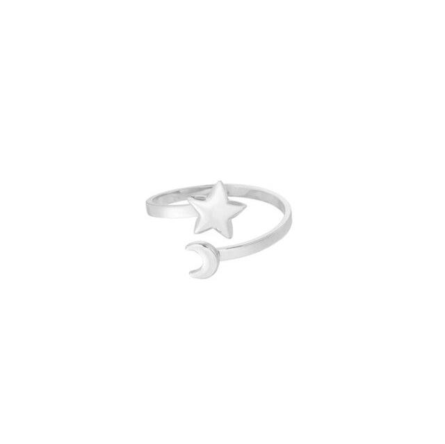 Anello Moon&Star