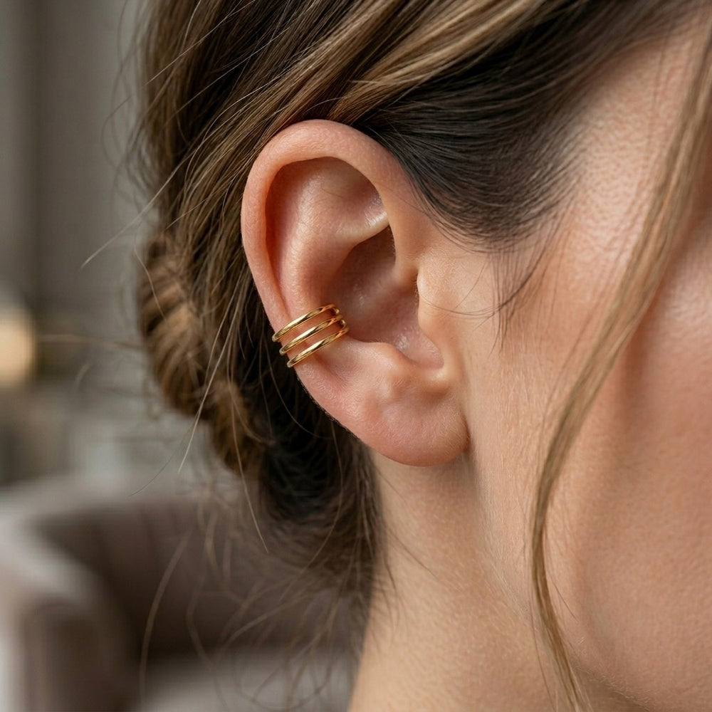 Ear Cuff Mini Tridente