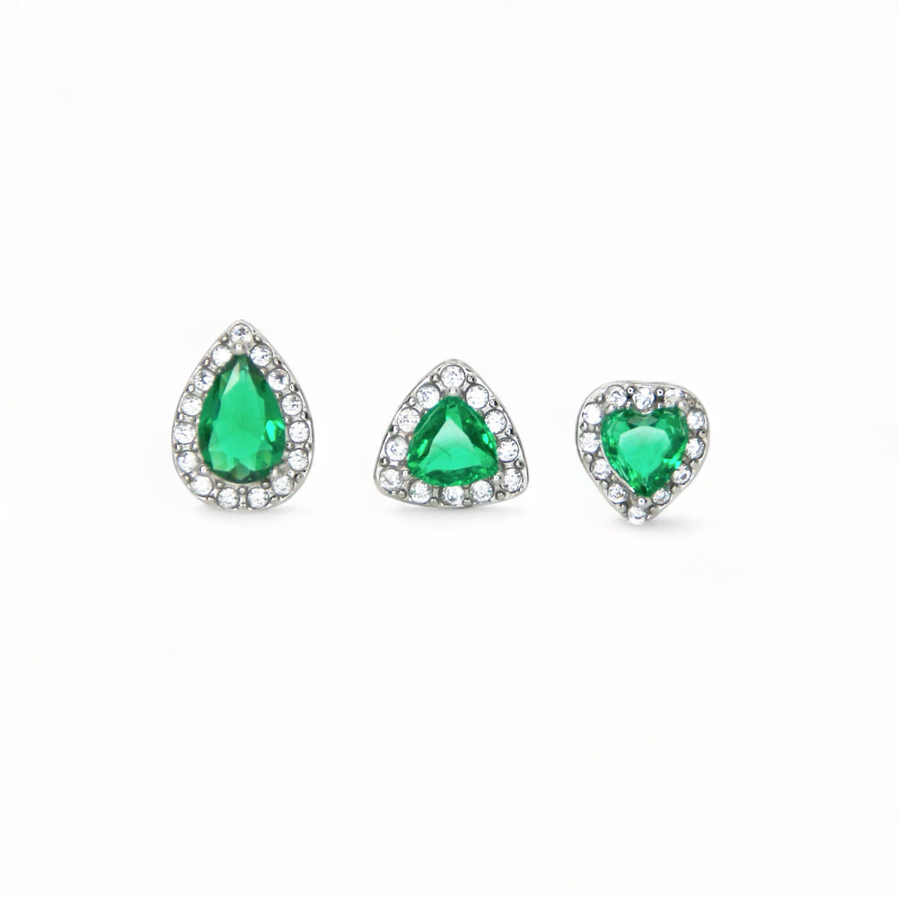 Set 3 Orecchini Crownelle