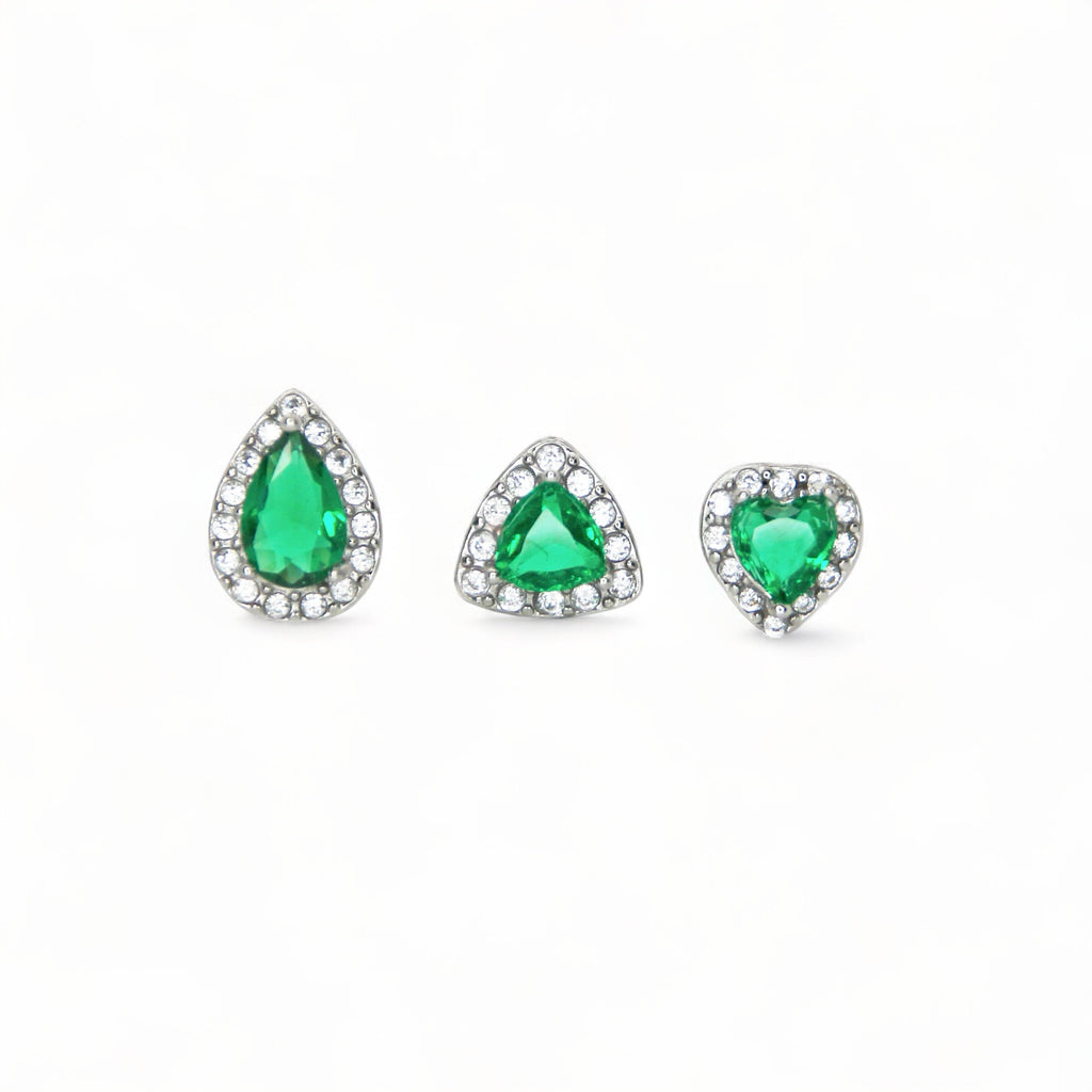 Set 3 Orecchini Crownelle