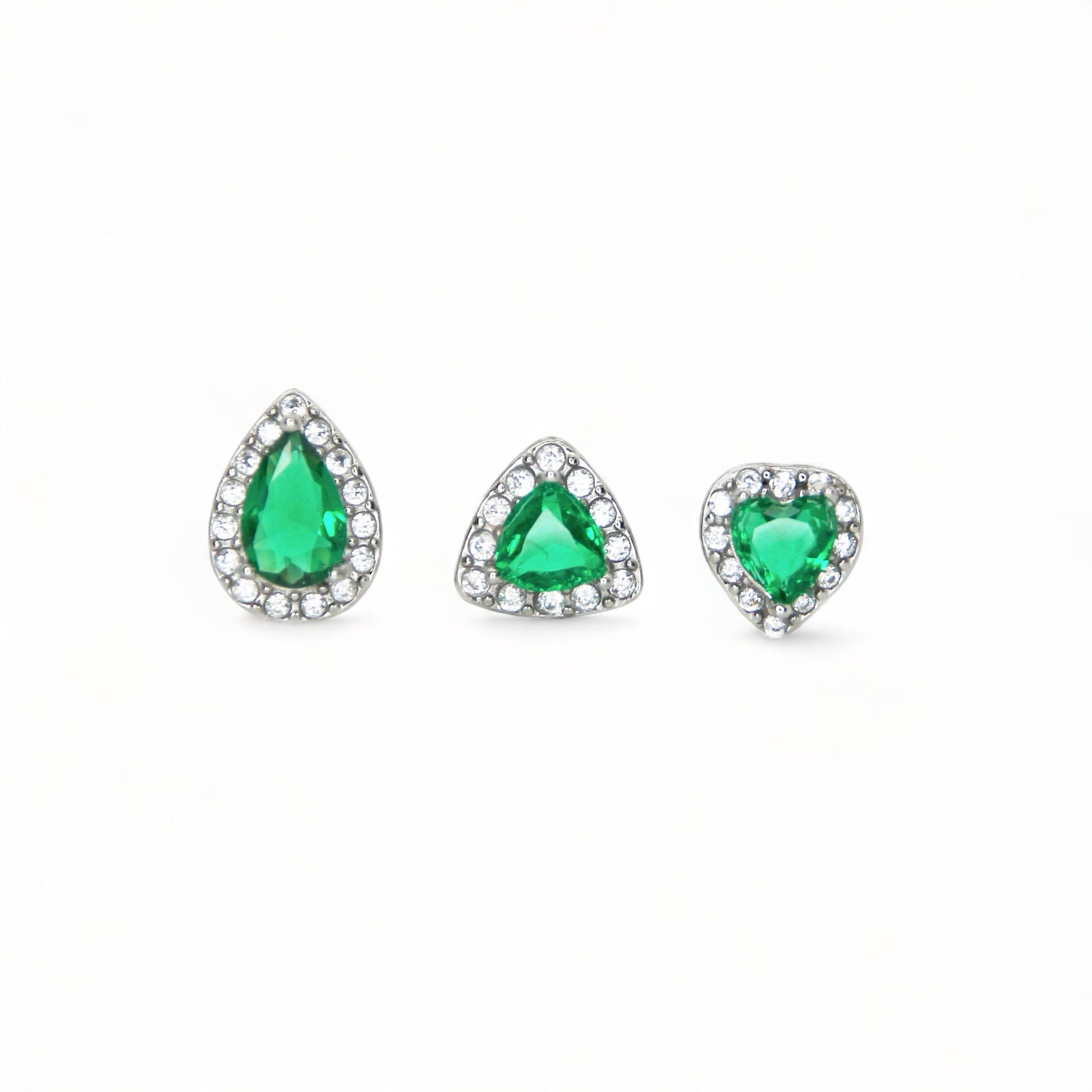 Set 3 Orecchini Crownelle