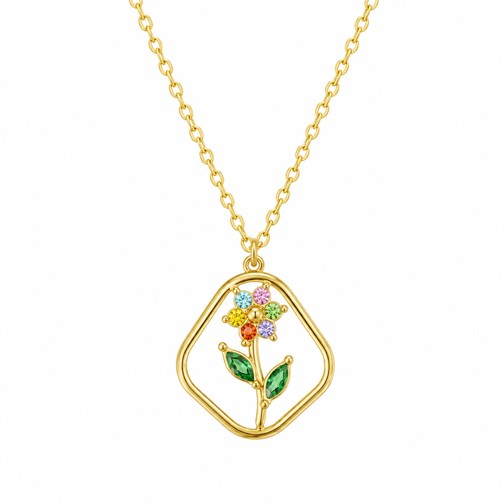 Collana Crystal Bloom Pastel