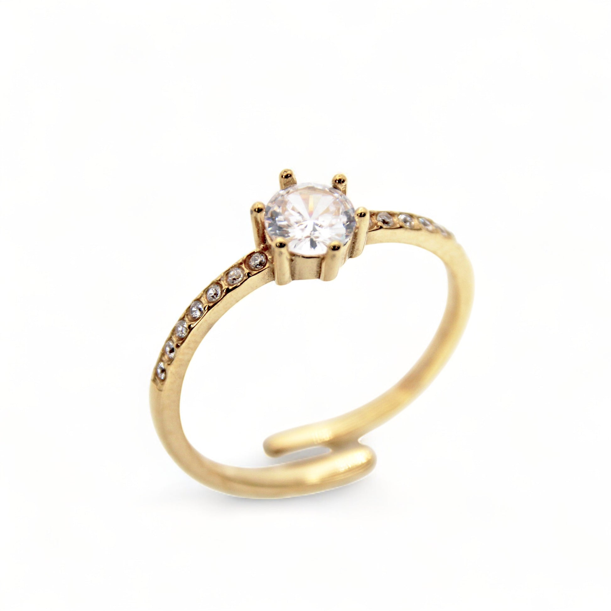 Anello Solitario Cristelle