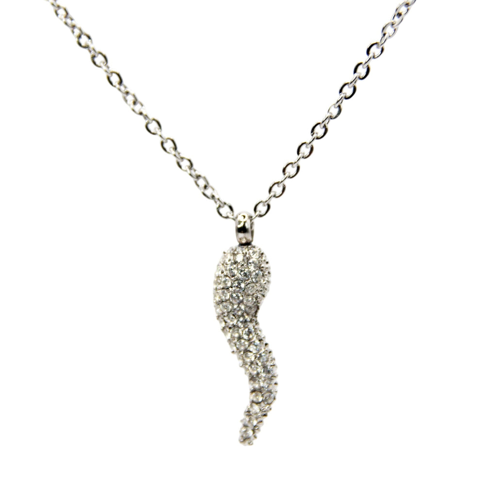 Sparkling Horn Necklace