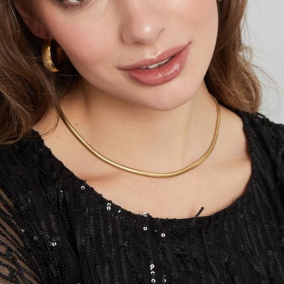 Bomb Snake Small Necklace