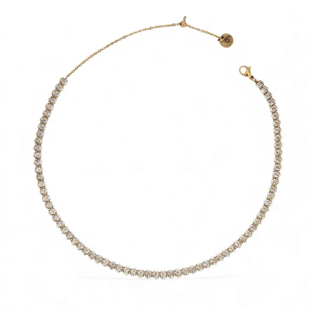 Girocollo Tennis Oval Lux con cursore