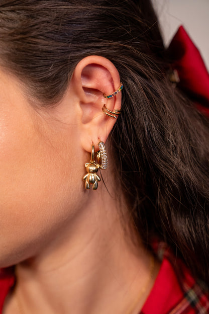 Ear Cuff Sparkling Braid