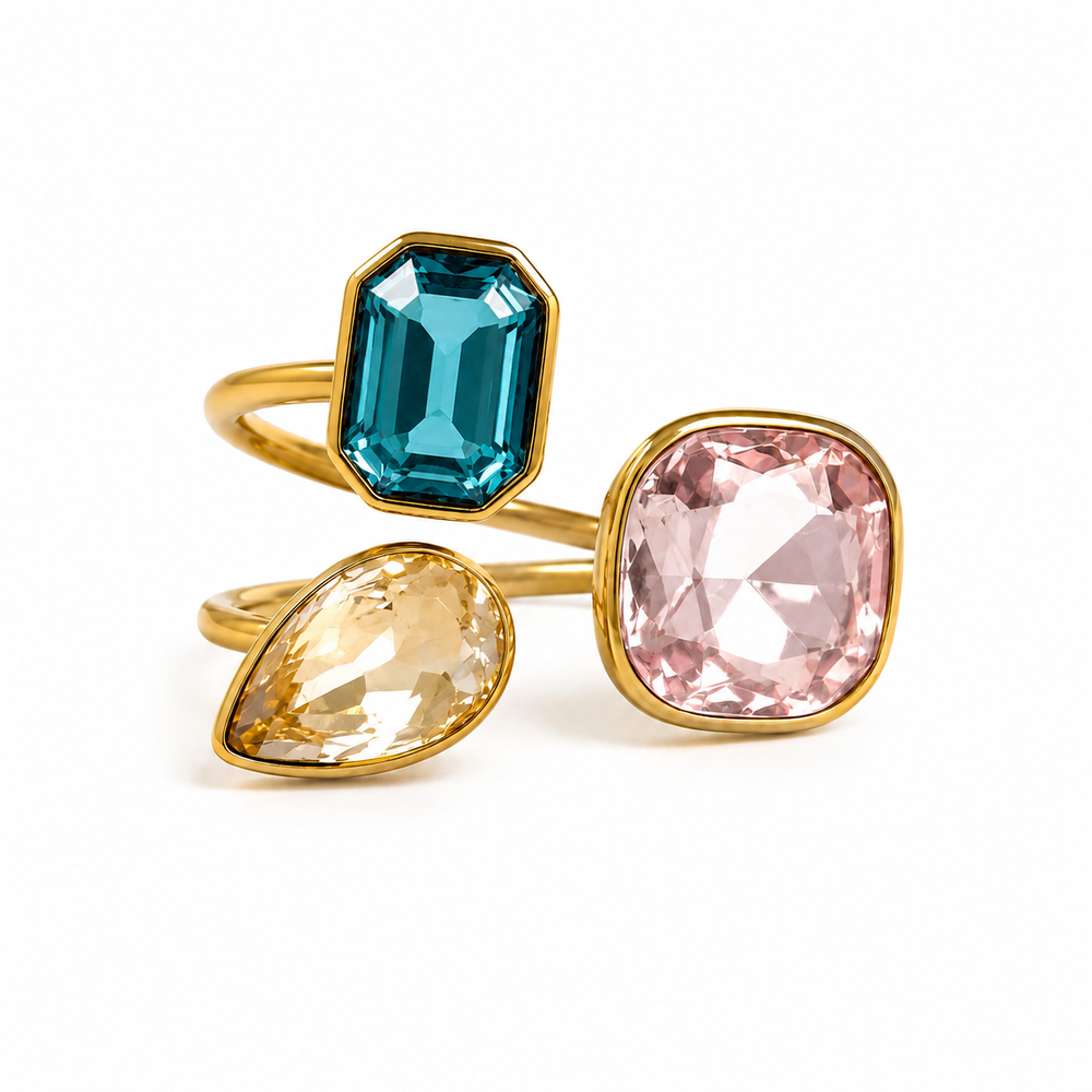 Anello Cromo Prism