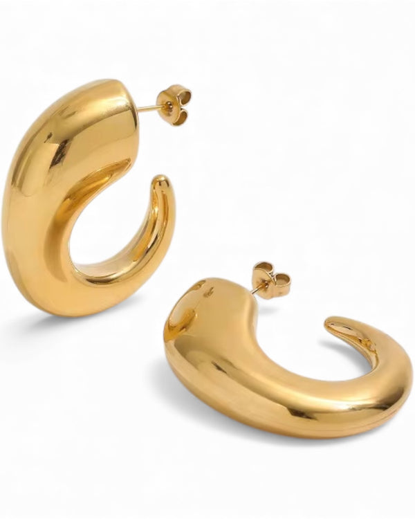 Chubby Snail Earrings