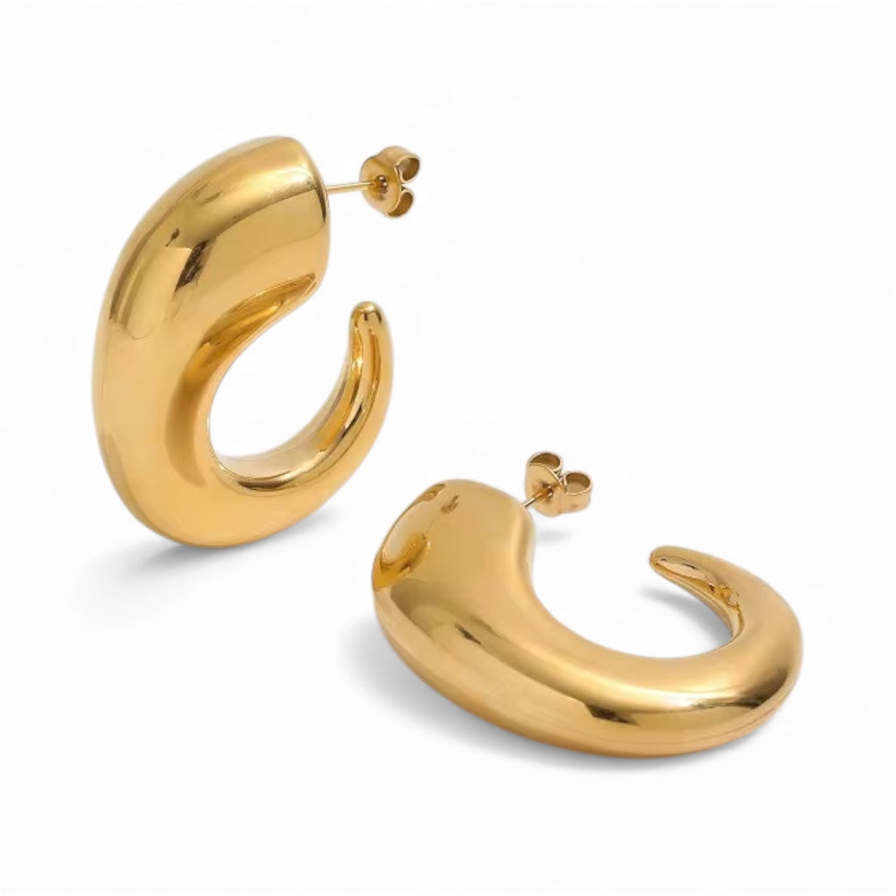 Chubby Snail Earrings