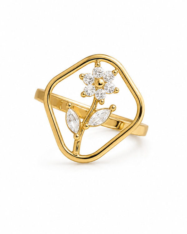 Anello Crystal Bloom