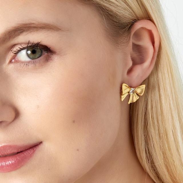 Bow Sparkle Earrings