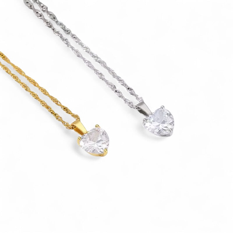 Collana Crystal Heart