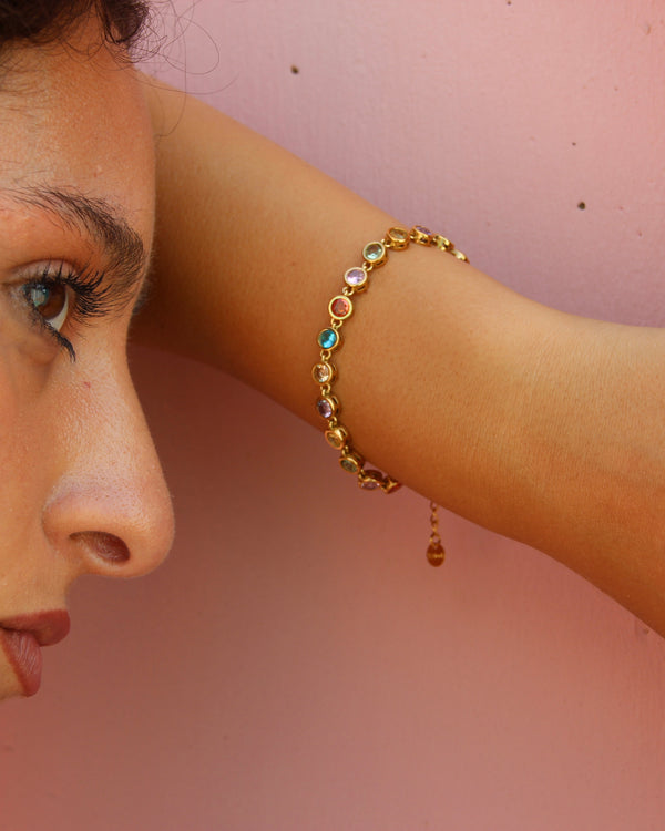 Bracciale Cristalia Multicolor
