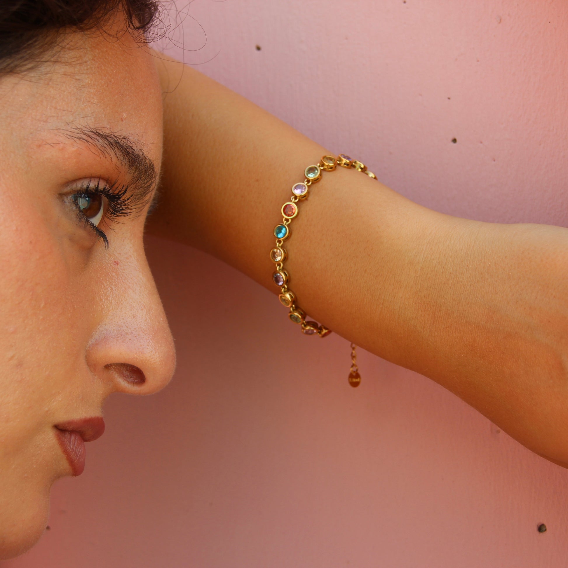 Bracciale Cristalia Multicolor