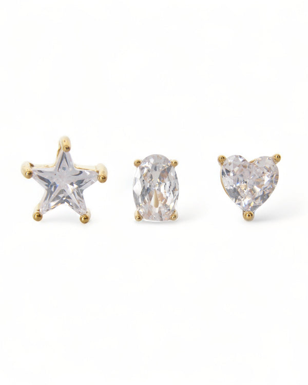 Set 3 Orecchini Trinity Glow