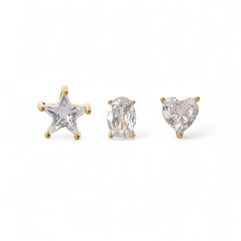 Set 3 Orecchini Trinity Glow