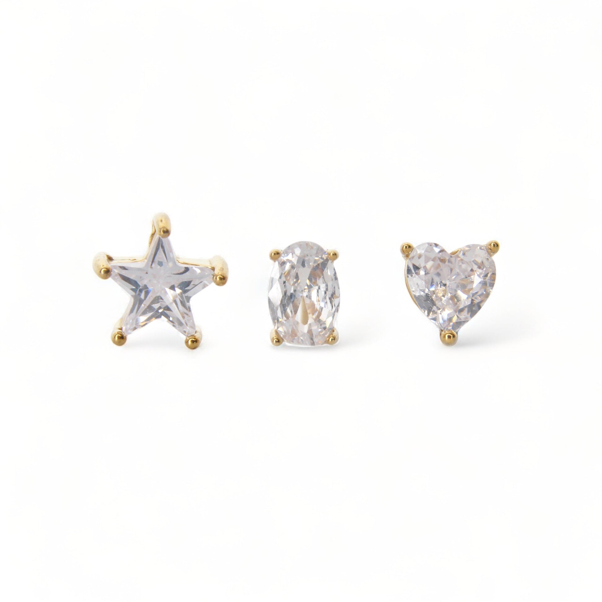 Set 3 Orecchini Trinity Glow