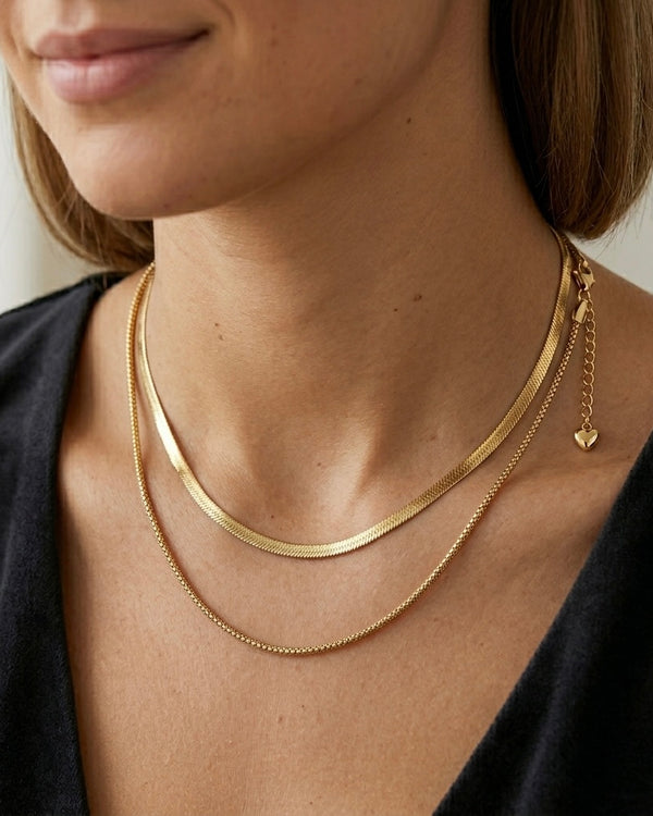 Collana Double Snake