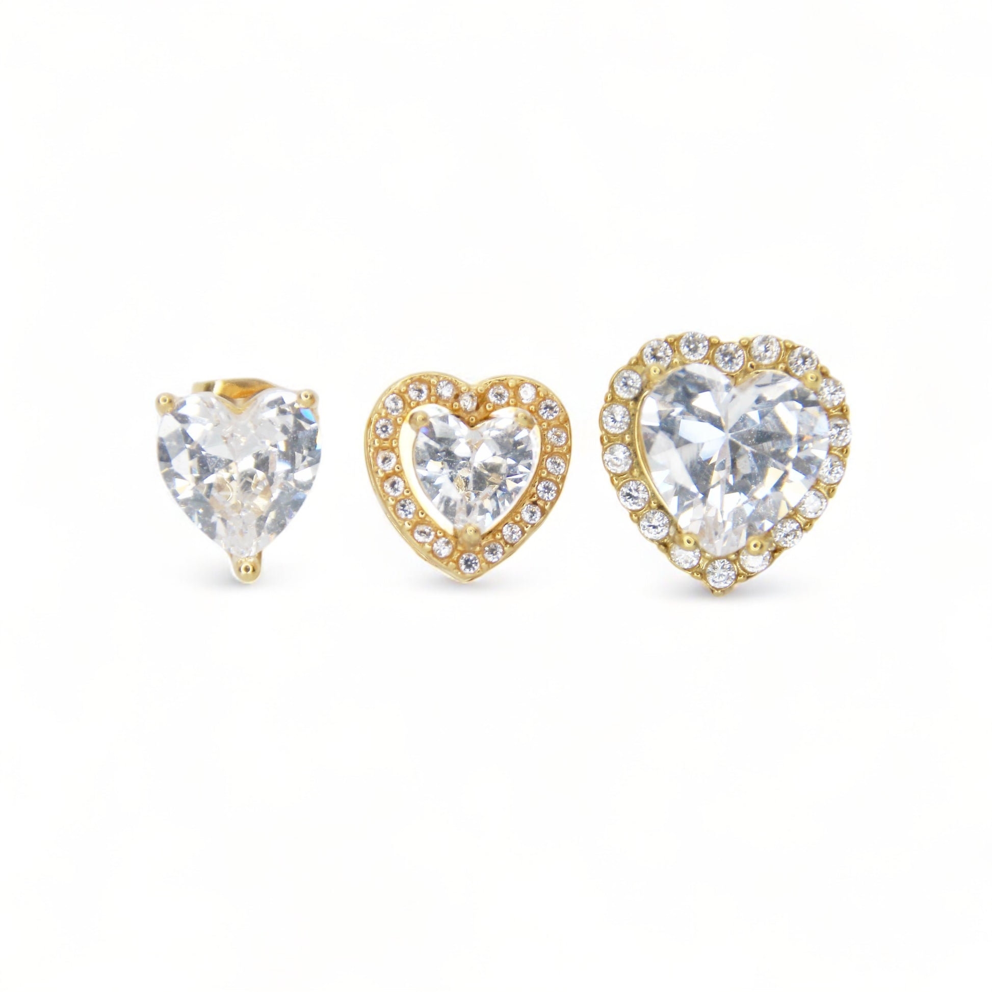 Set 3 Orecchini CuorCristalia