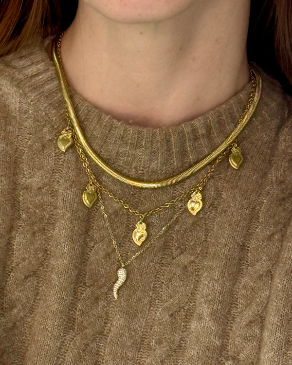 Collana Sparkling Horn