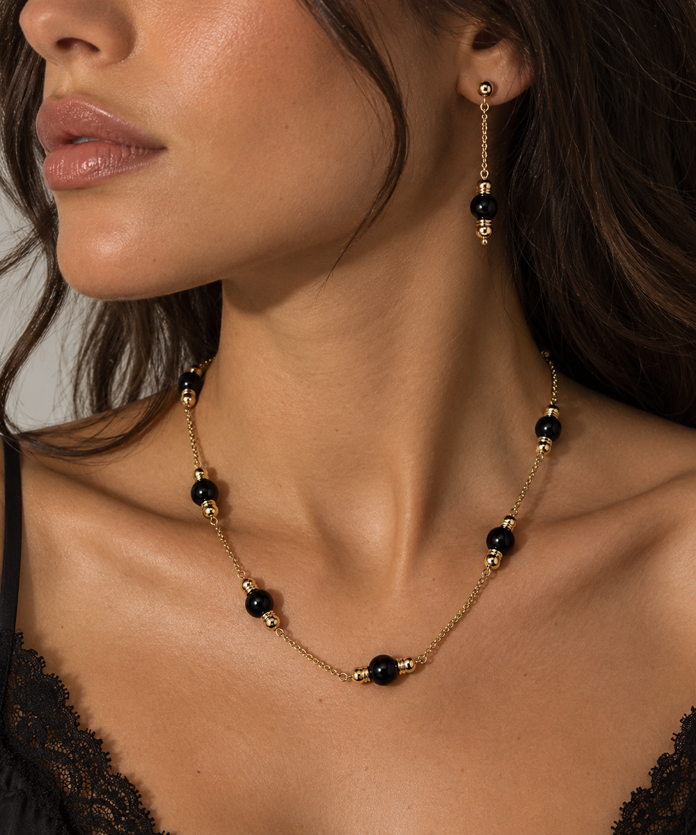 Set Collana e Orecchini OBSCURA - LIMITED EDITION