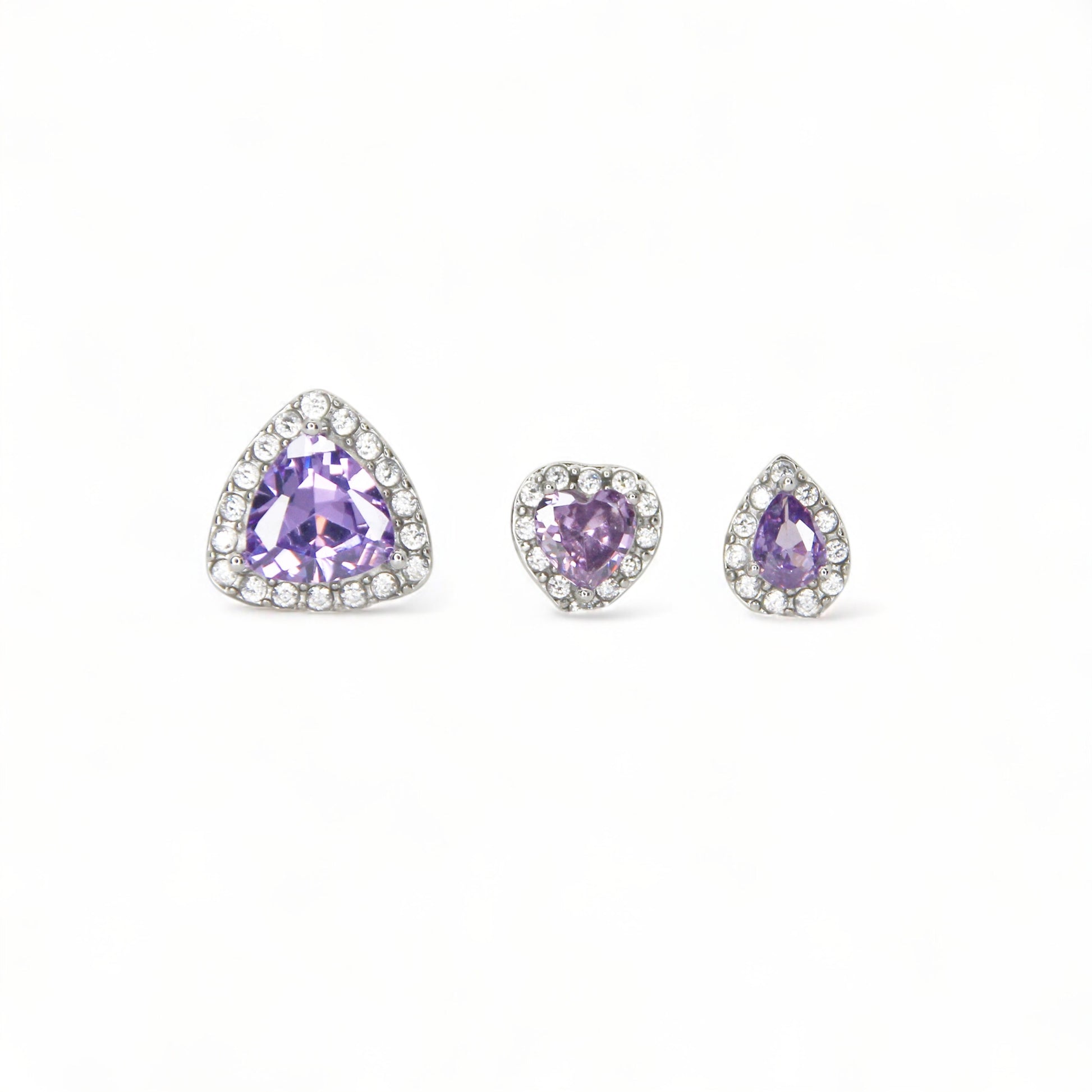 Set 3 Orecchini Crownelle